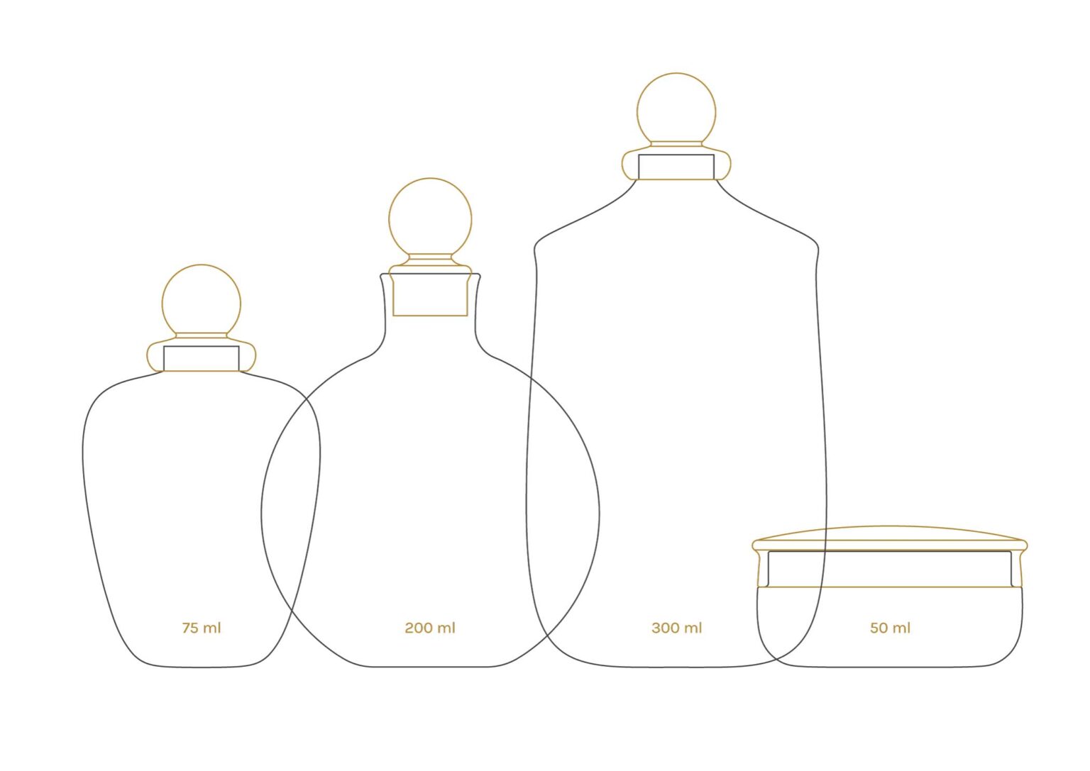 Diseño de envases para Cosméticos Carmela