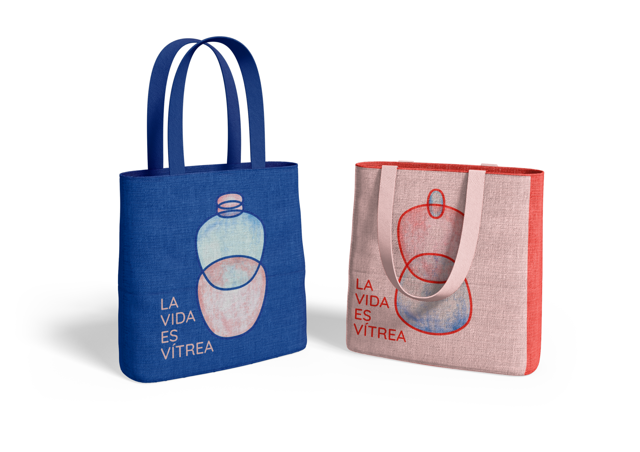 Bolsas de merchandising para la tienda de la Real Fábrica de Cristales