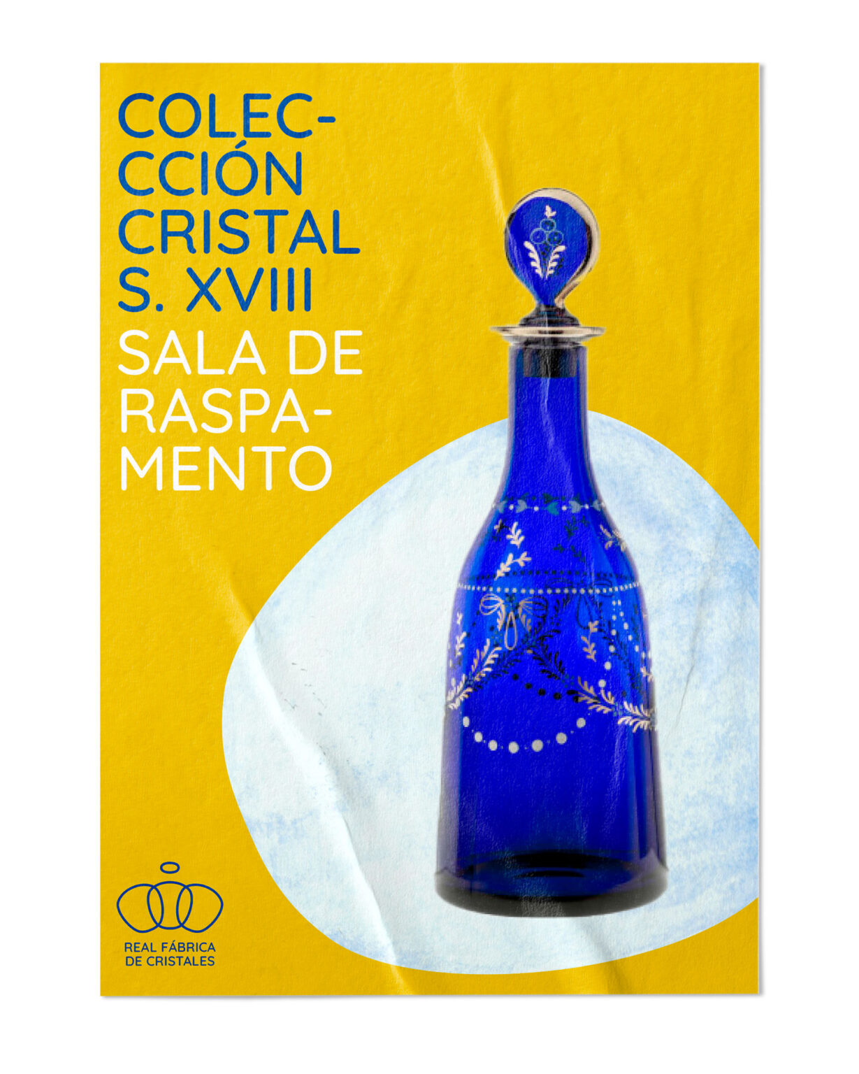 Póster para colección de la Real Fábrica de Cristales