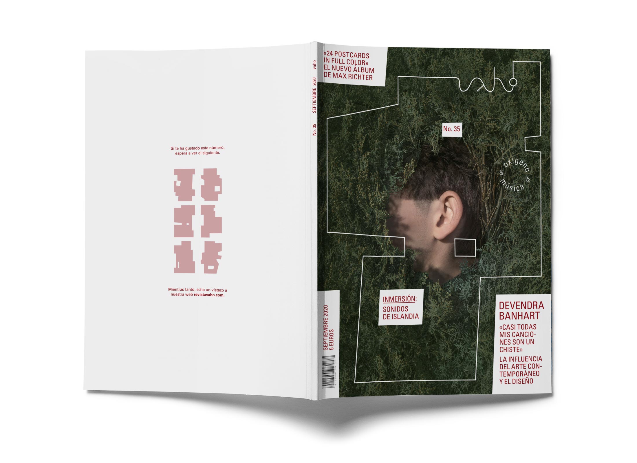 Cubierta de la revista Vaho