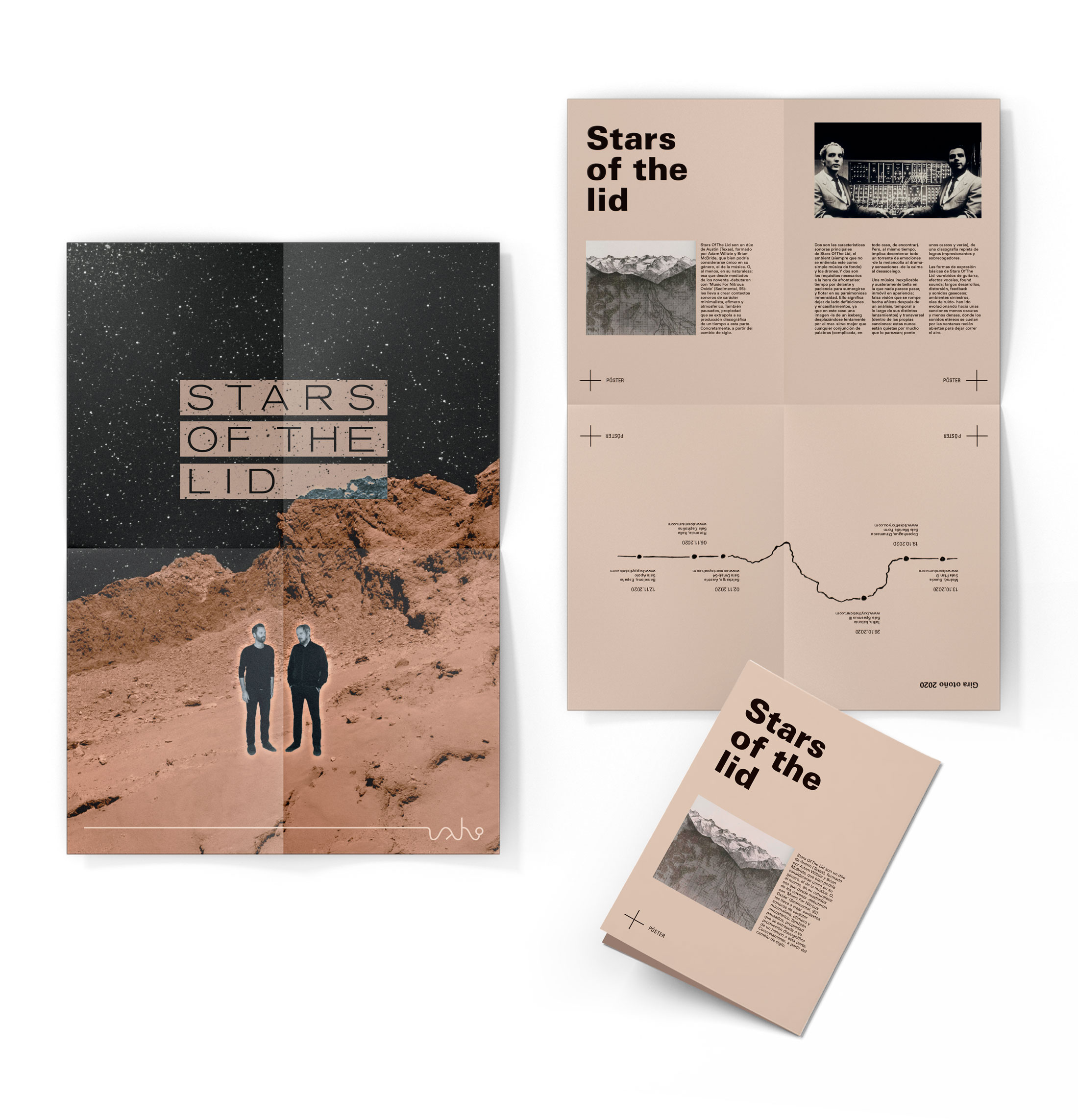 Póster encartado de la Revista Vaho